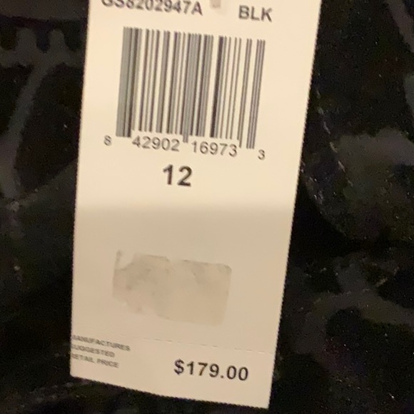 7 for all mankind Jen7, pants black velvet size 12 - Picture 6 of 6